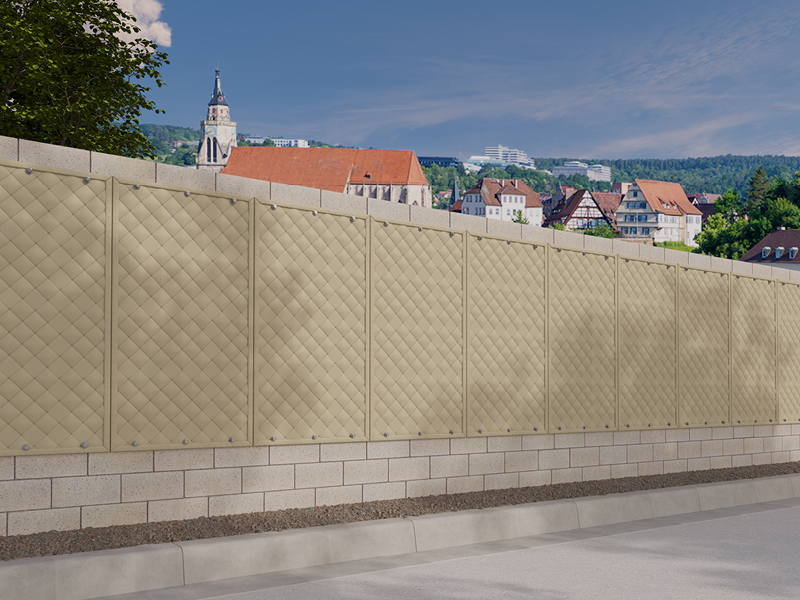 Exterior Grade Acoustic Curtains